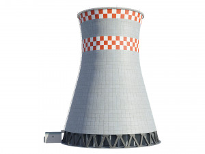 Cooling Tower 3D Model