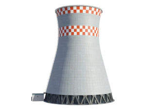 शीतलन टॉवर 3D मॉडल