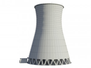 Cooling Tower 3D Model