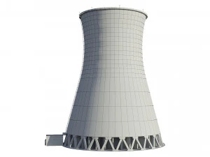 शीतलन टॉवर 3D मॉडल