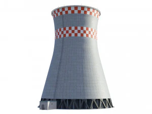 शीतलन टॉवर 3D मॉडल