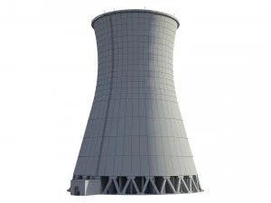 शीतलन टॉवर 3D मॉडल