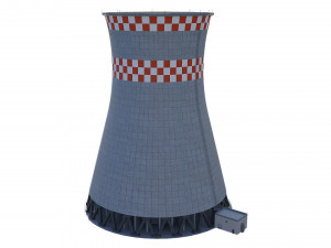 Cooling Tower 3D Model