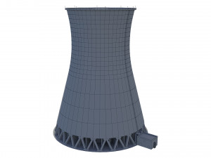 Cooling Tower 3D Model