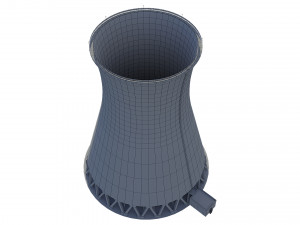 Cooling Tower 3D Model