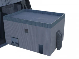 शीतलन टॉवर 3D मॉडल