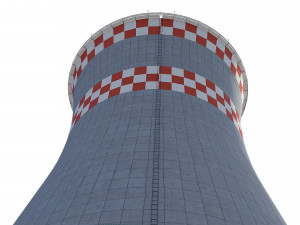 Cooling Tower 3D Model