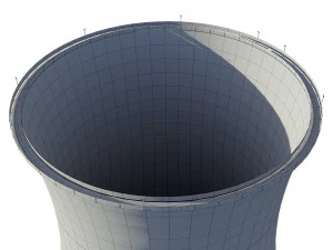 शीतलन टॉवर 3D मॉडल