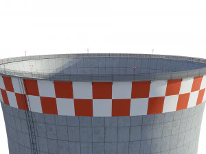 शीतलन टॉवर 3D मॉडल