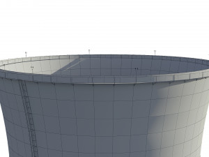 Cooling Tower 3D Model