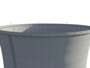 शीतलन टॉवर 3D मॉडल