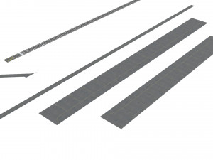 Airport Runway Model 3D