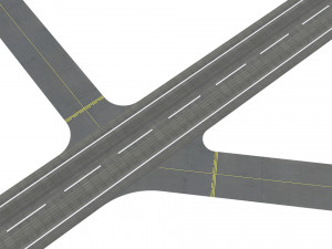 Airport Runway Model 3D