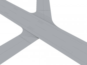 Airport Runway Model 3D