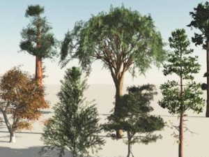 trees 3D 모델