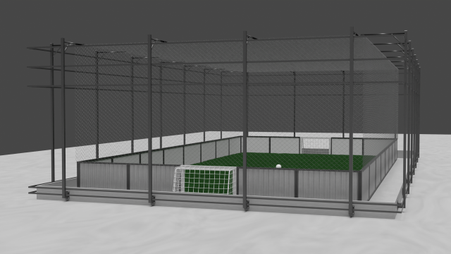 cageball playground - high poly Modelo 3D .c4d .max .obj .3ds .fbx .stl .blend 