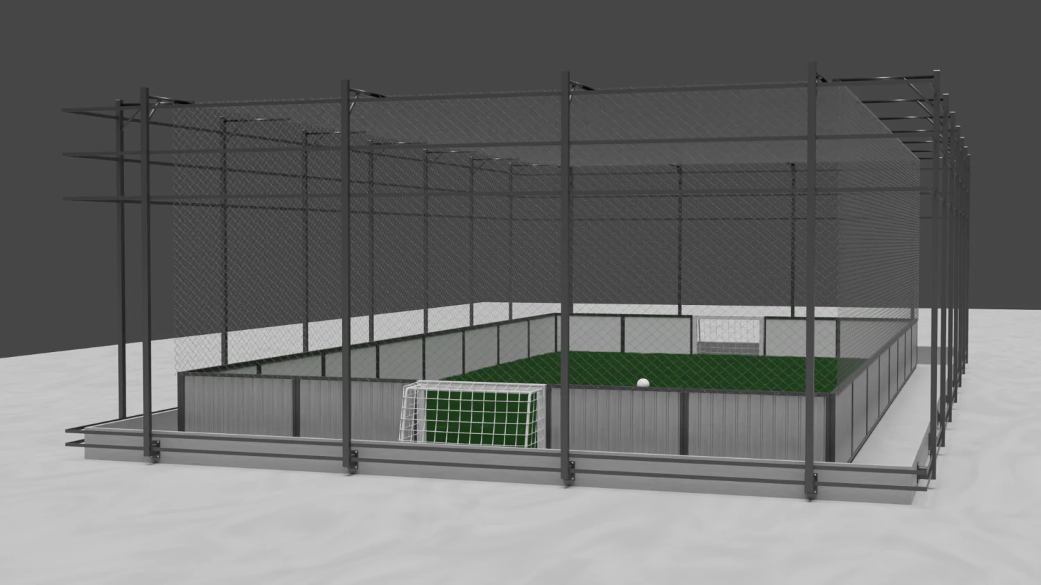 cageball playground - high poly 3D Model .c4d .max .obj .3ds .fbx .stl .blend