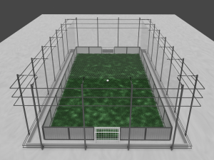 cageball playground - high poly Modelo 3D