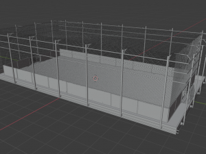 cageball playground - high poly Modelo 3D