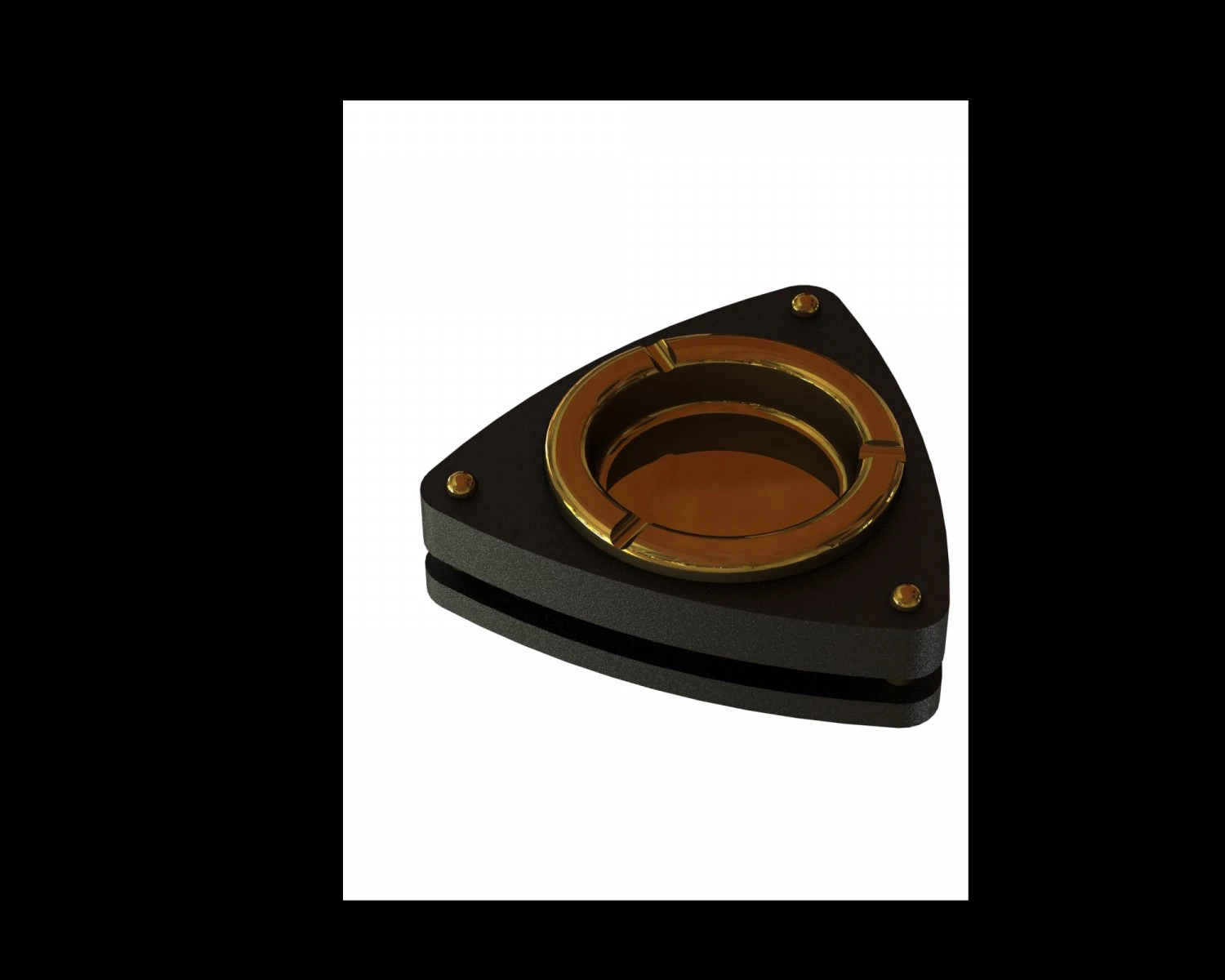 ashtray 3D Model .c4d .max .obj .3ds .fbx .stl .blend 