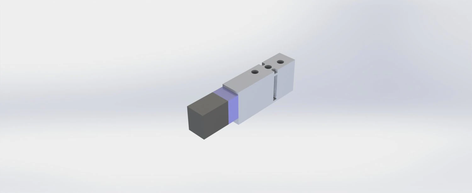 35 pneumatic valve 3D Model .c4d .max .obj .3ds .fbx .stl .blend 