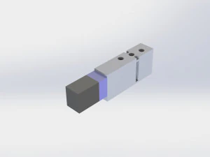 35 válvula pneumática Modelo 3D