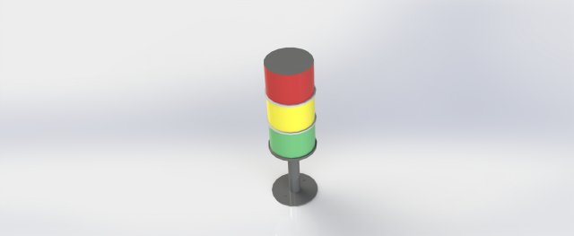 alert-light 3D Model .c4d .max .obj .3ds .fbx .stl .blend 