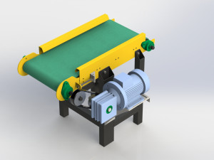 mini-belt-conveyor Model 3D