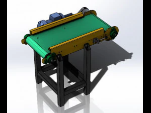 mini-belt-conveyor 3D Model