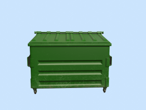 dumpster 3D 模型