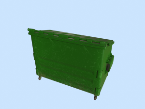 dumpster 3D 模型