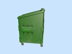 dumpster 3D 模型