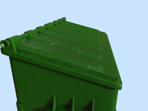 dumpster 3D 模型