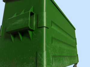 dumpster 3D 模型