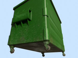dumpster 3D 模型