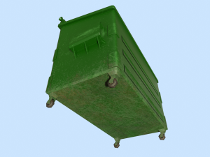 dumpster 3D 模型