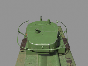 tank t-26 lowpoly soviet union 3D Модель