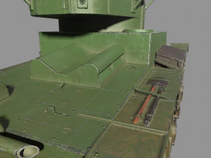tank t-26 lowpoly soviet union 3D Model