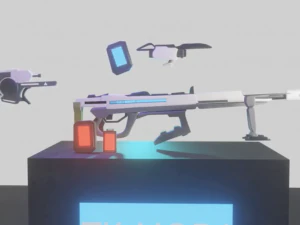 super-tiro Modelo 3D