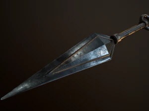 ostrze kunai Model 3D