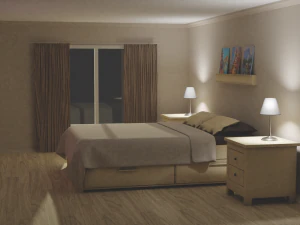 k&uuml;&ccedil;&uuml;k oda 3D Model