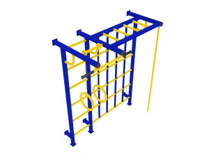 wall bars 3D 模型