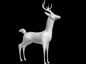 deer 3D 模型