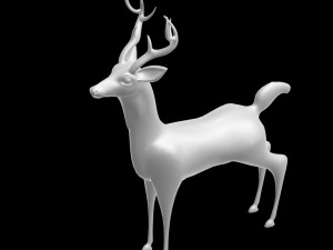 deer 3D 模型