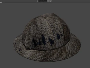 helm dari tambang 19xx Model 3D