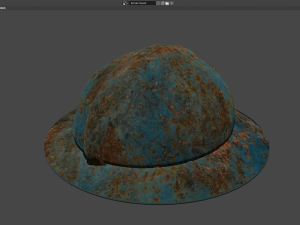 helmet from the mine 19xx 3Dモデル