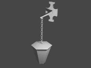 gothic light 3D Model