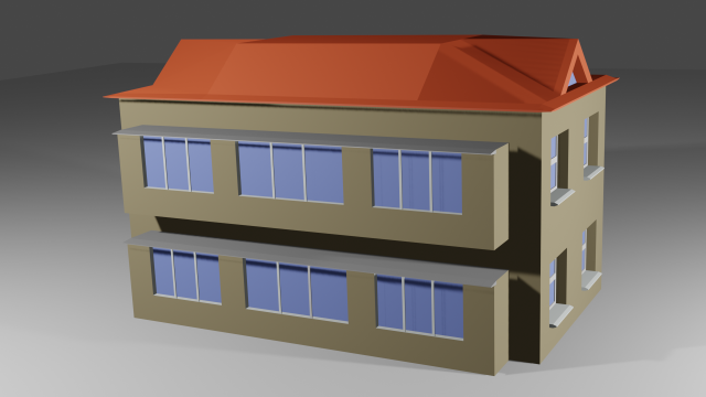 low-poly house Modèle 3D .c4d .max .obj .3ds .fbx .stl .blend