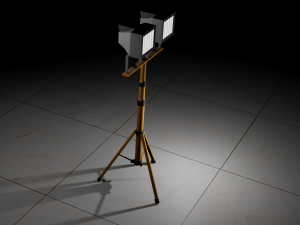 industrial light 3D 模型