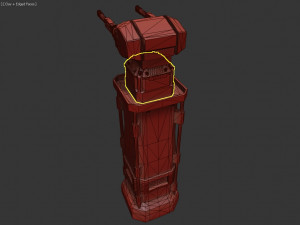 dca antiaircraft tower or space tower 3D Модель